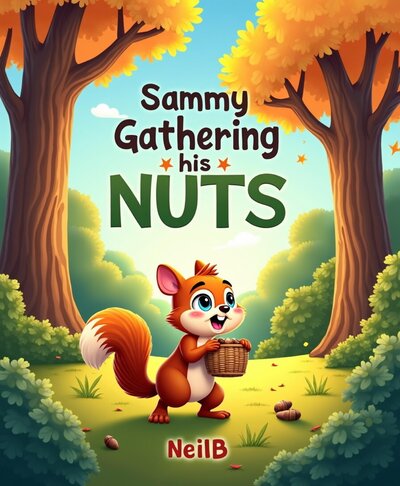 Sammy Gathering his nuts